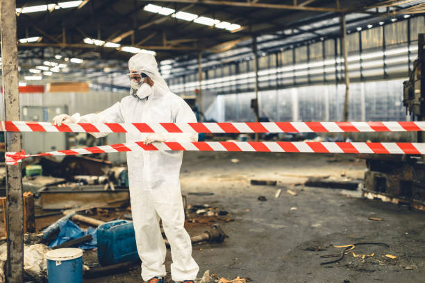 Professional Infectious Disease Decontamination technician working in Saint Stephen, MN